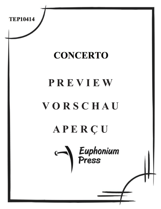 Produktgalerie: Seite 2 von 21 Concerto , , (Tuba + Klavier)