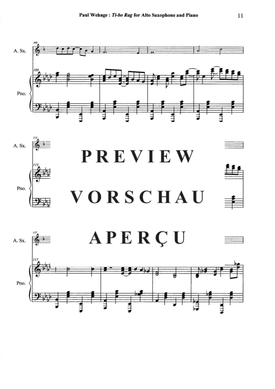 Product gallery: Page 12 of 21 Tibo Rag , , (alto saxophone + piano)