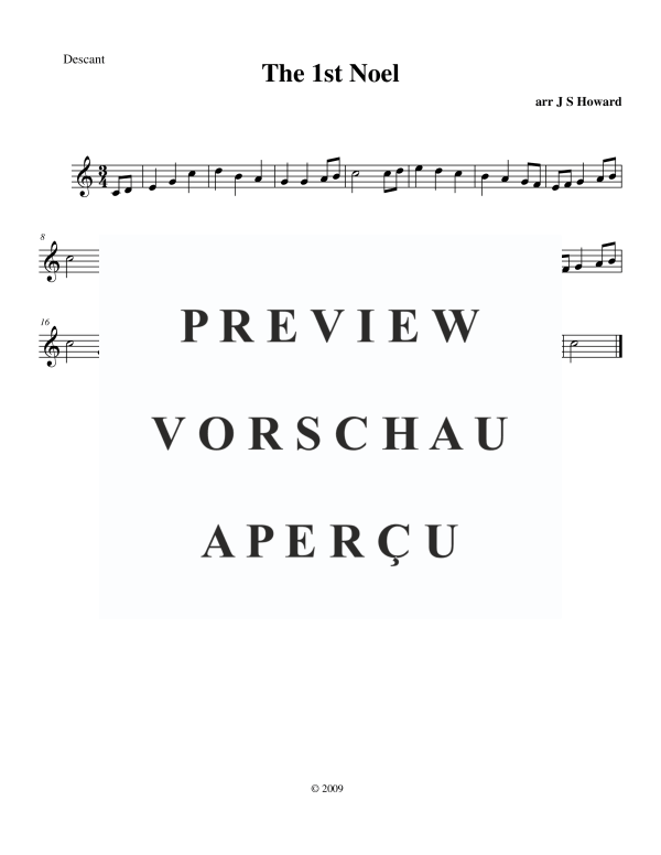 Produktgalerie: Seite 7 von 11 The 1st Noel, , BlechblÀser Ensemble
