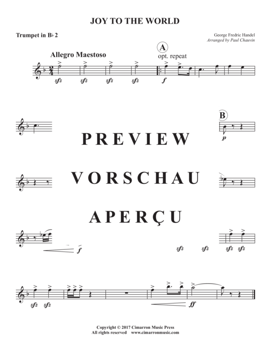 Product gallery: Page 6 of 13 Joy to the World , , (Trumpet ensemble 1-9 trumpets)
