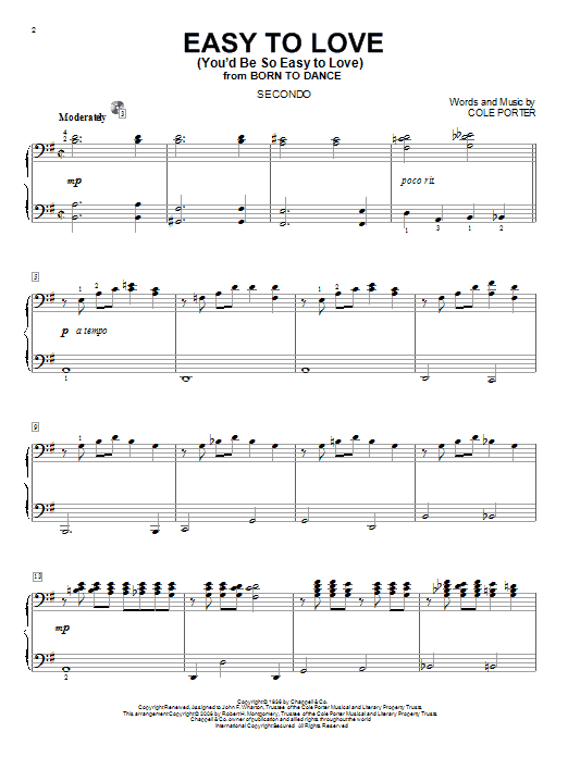 Produktbild zu: Easy To Love (You'd Be So Easy To Love)