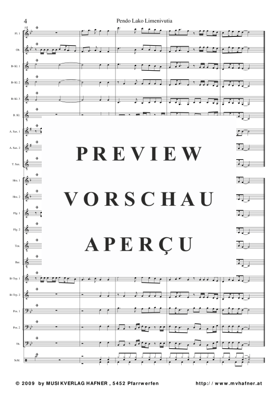 Product gallery: Page 9 of 11 Pendo Lako Limenivutia, , (large wind orchestra)