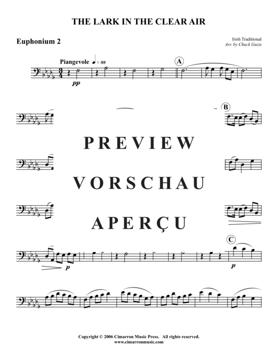 Product gallery: Page 9 of 16 The Lark in the Clear Air , , (Tuba Quartet: 2x Baritone, 2xTuba)