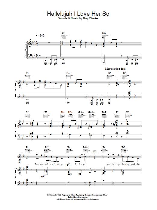 Produktbild zu: Hallelujah I Love Her So