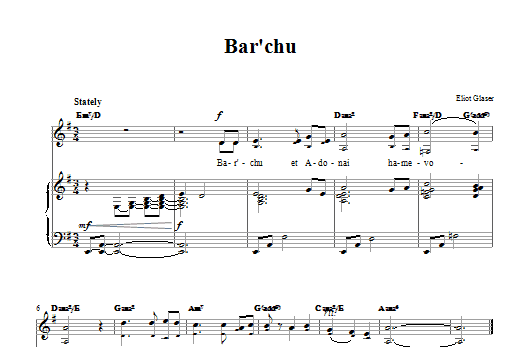 Product gallery: Page 1 of 1 Bar'chu, Eliot Glaser