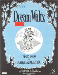 cover: Dream Waltz, Mabel McAlister, Klavier