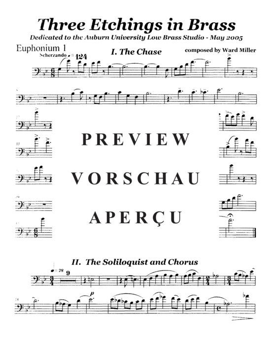 Produktgalerie: Seite 15 von 21 Three Etchings in Brass , , (Tuba Trio EET)