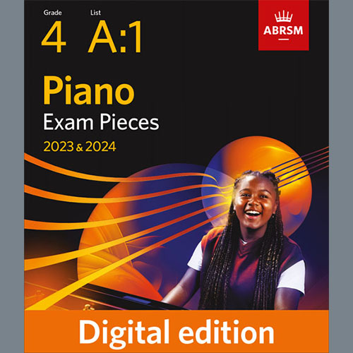 cover: Presto (Grade 4, list A1, from the ABRSM Piano Syllabus 2023 & 2024), 