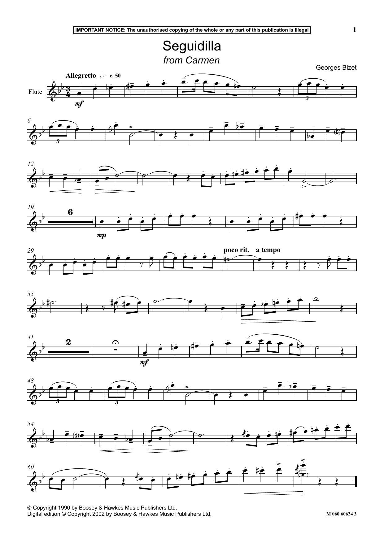 Produktbild zu: Seguidilla (from Carmen)