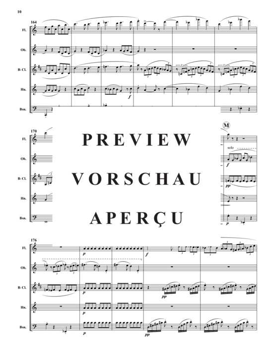 Produktgalerie: Seite 12 von 21 Wind Quintet , , (Holzbläserquintett)