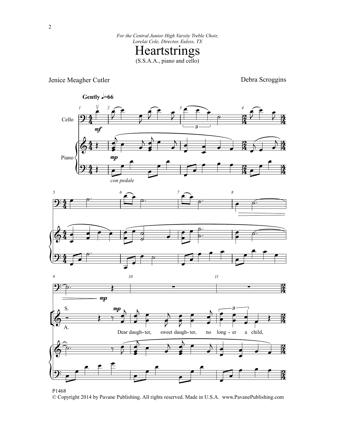 Produktgalerie: Seite 1 von 1 Heartstrings, Debra Scroggins, Chor