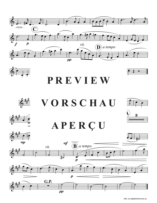 Produktgalerie: Seite 6 von 14 Drei MacDowell Stücke, , (2xTrompete in B, Horn in F, Posaune)