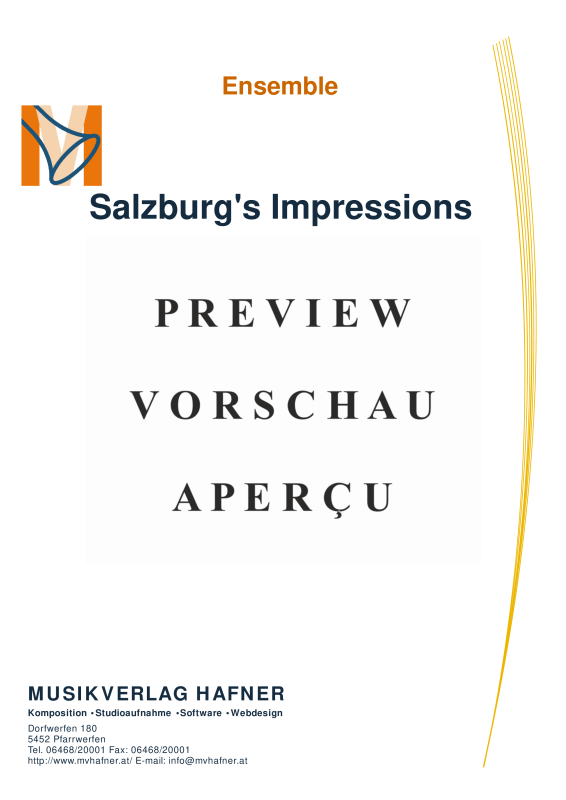 Product gallery: Page 4 of 11 Salzburg´s Impressions, , (Mixed ensemble)