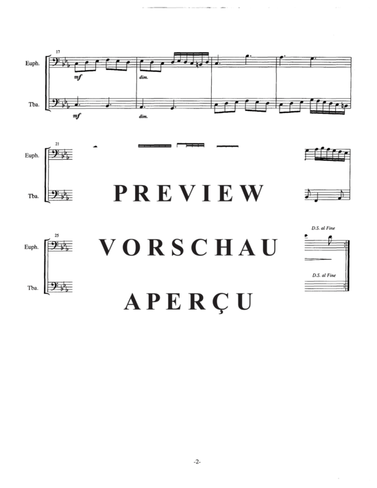 Product gallery: Page 5 of 14 Three Short Duets , , (Tuba Duet ET)