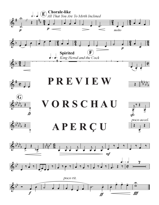 Produktgalerie: Seite 16 von 19 Weihnachtsvergnügen Teil 2 , , (Hornquartett)