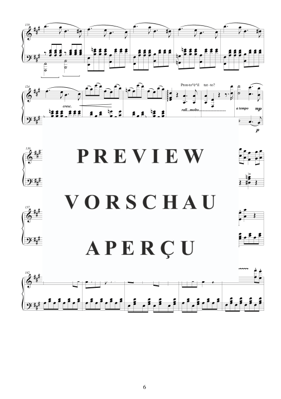 Produktgalerie: Seite 7 von 11 La Traviata - (Act 1) Preludio-Introduzione-Brindisi - Piano Verion, , Klavier Solo