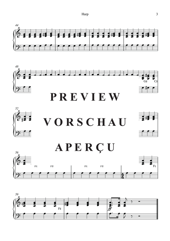 Produktgalerie: Seite 6 von 8 König der letzten Tage - Gloria: Harfe, , 