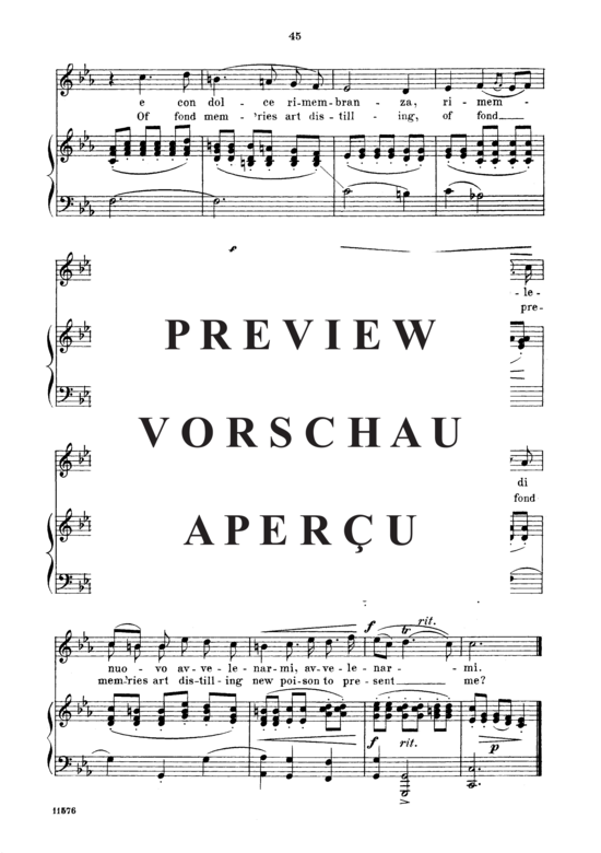 Product gallery: Page 7 of 7 Tu mancavi a tormentarmi, Parisotti, Alessandro, High Voice and Piano