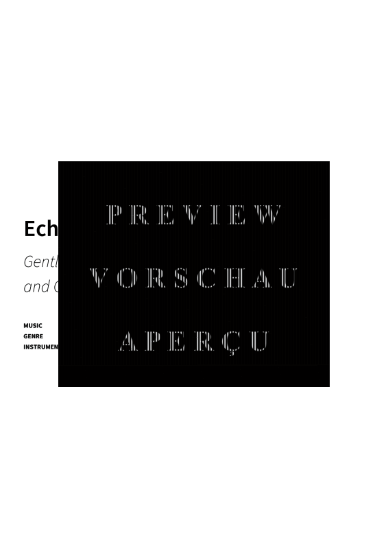 Produktgalerie: Seite 3 von 11 Echoes - Gentle Melodies for Weddings, Church, and Other Occasions, , Altsaxophon und Klavier