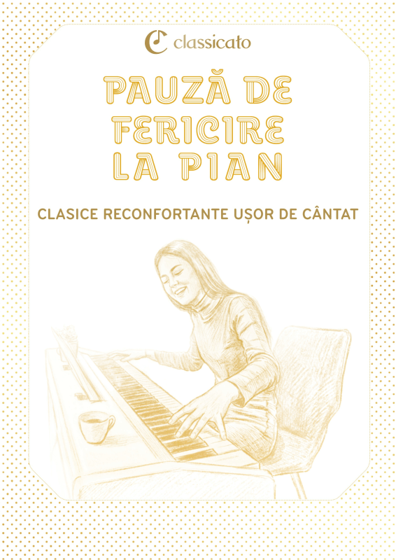 Produktbild zu: Pauză de fericire la pian - Clasice reconfortante ușor de cântatJacques Offenbach / Ludwig van Beethoven / Wolfgang Amadeus Mozart / Johann Sebastian Bach / Robert Schumann