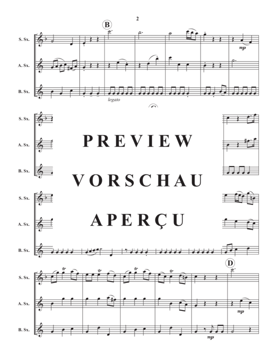 Product gallery: Page 4 of 13 Trio , , (Saxophone Trio SAB)