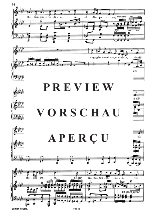 Product gallery: Page 4 of 5 Son stanco, ingiusti numi, , Alto Solo and Piano