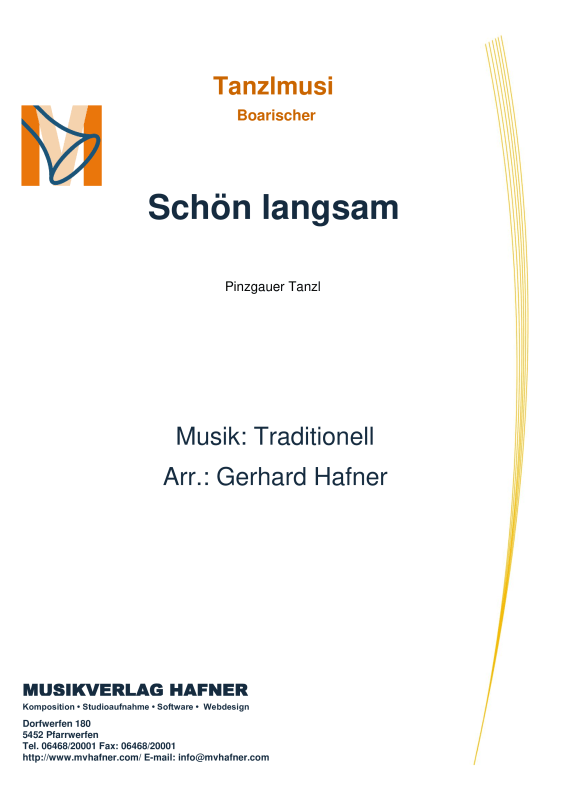 Product picture to: Schön langsamTraditional