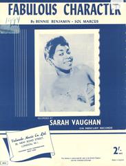 cover: Fabulous Character, Sarah Vaughan