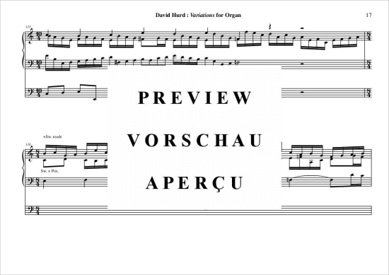 Product gallery: Page 18 of 19 Variations , , (Orgel Solo)