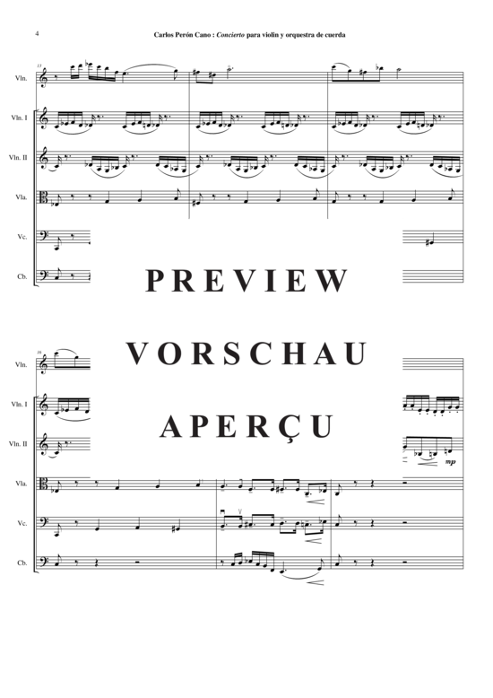 Product gallery: Page 5 of 21 Concerto für Violine und Streichorchester , , (score and solo part)