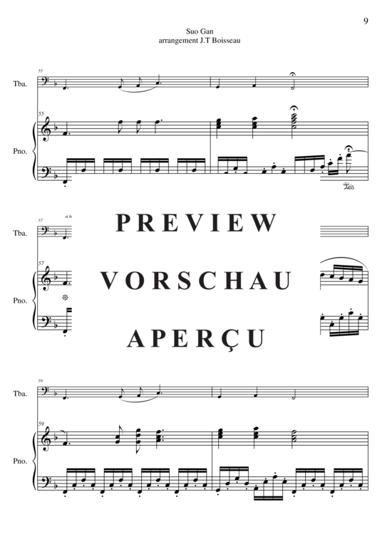 Product gallery: Page 10 of 14 Suo Gan , , (tuba + piano)