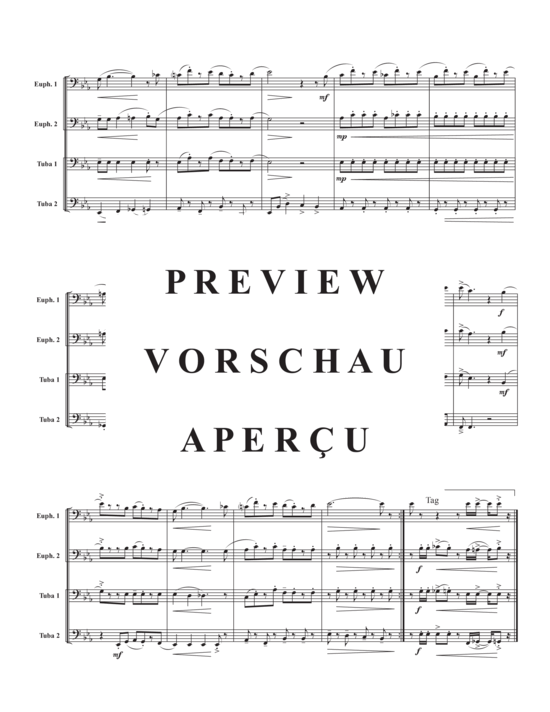 Product gallery: Page 4 of 10 Yes, We Have No Bananas! , , (Tuba Quartett EETT)