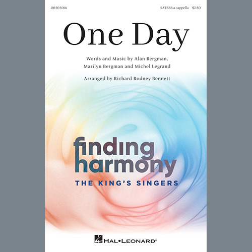 cover: One Day (arr. Richard Rodney Bennett), The King's Singers