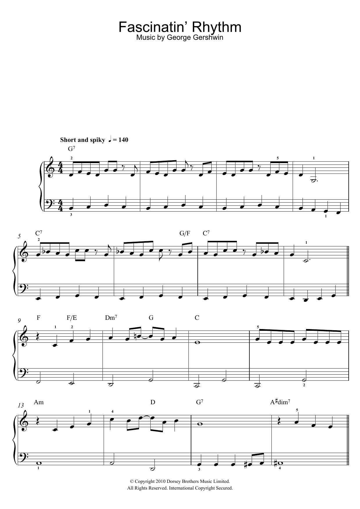 Product picture to: Fascinating Rhythm