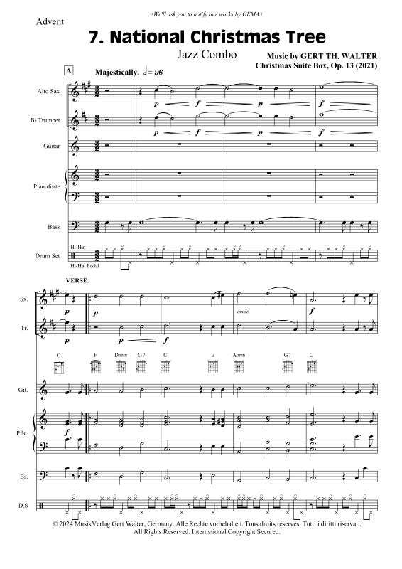 Produktbild zu: National Christmas TreeGert Th. Walter