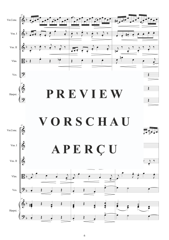 Product gallery: Page 7 of 11 Violin Concerto in D minor BWV 1052, , Mixed Ensemble: Violin, Strings and Harpsichord Bc