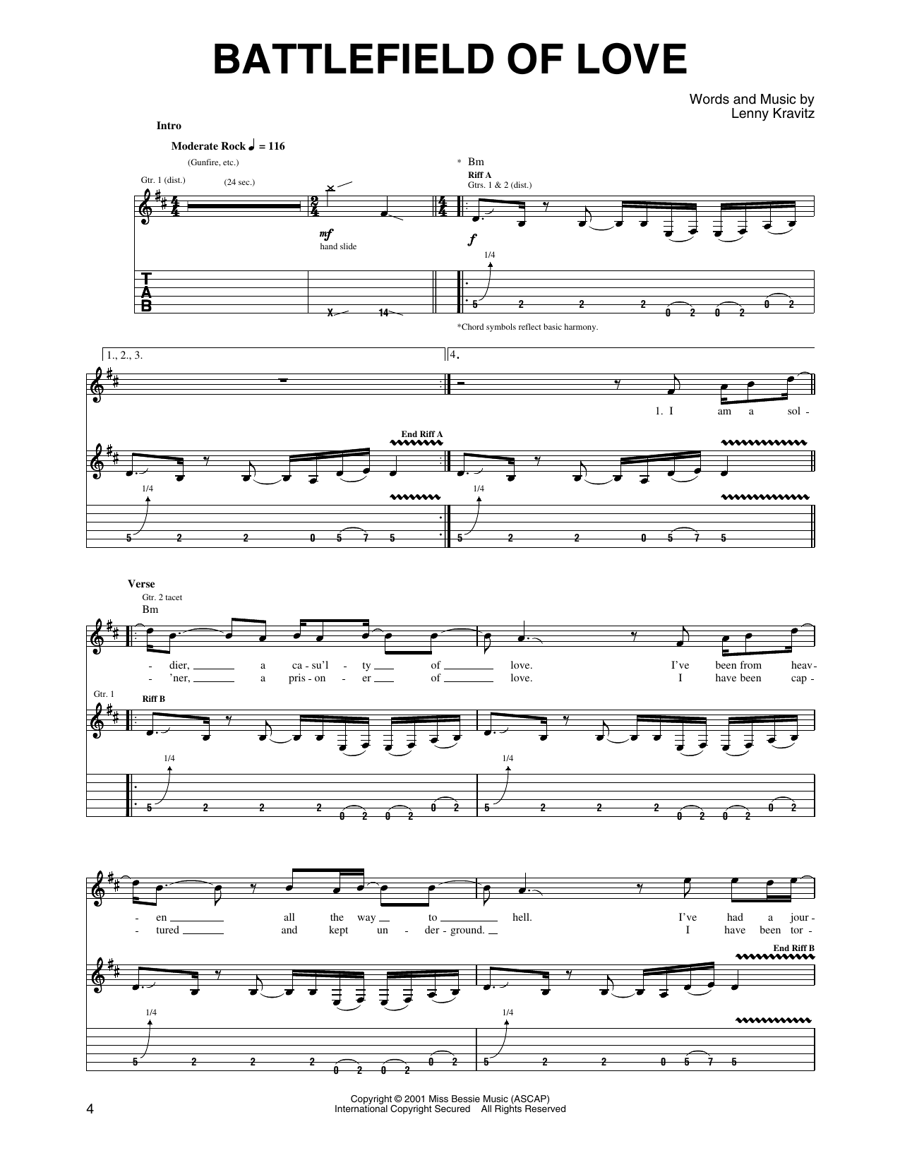 Product gallery: Page 1 of 1 Battlefield Of Love, Lenny Kravitz