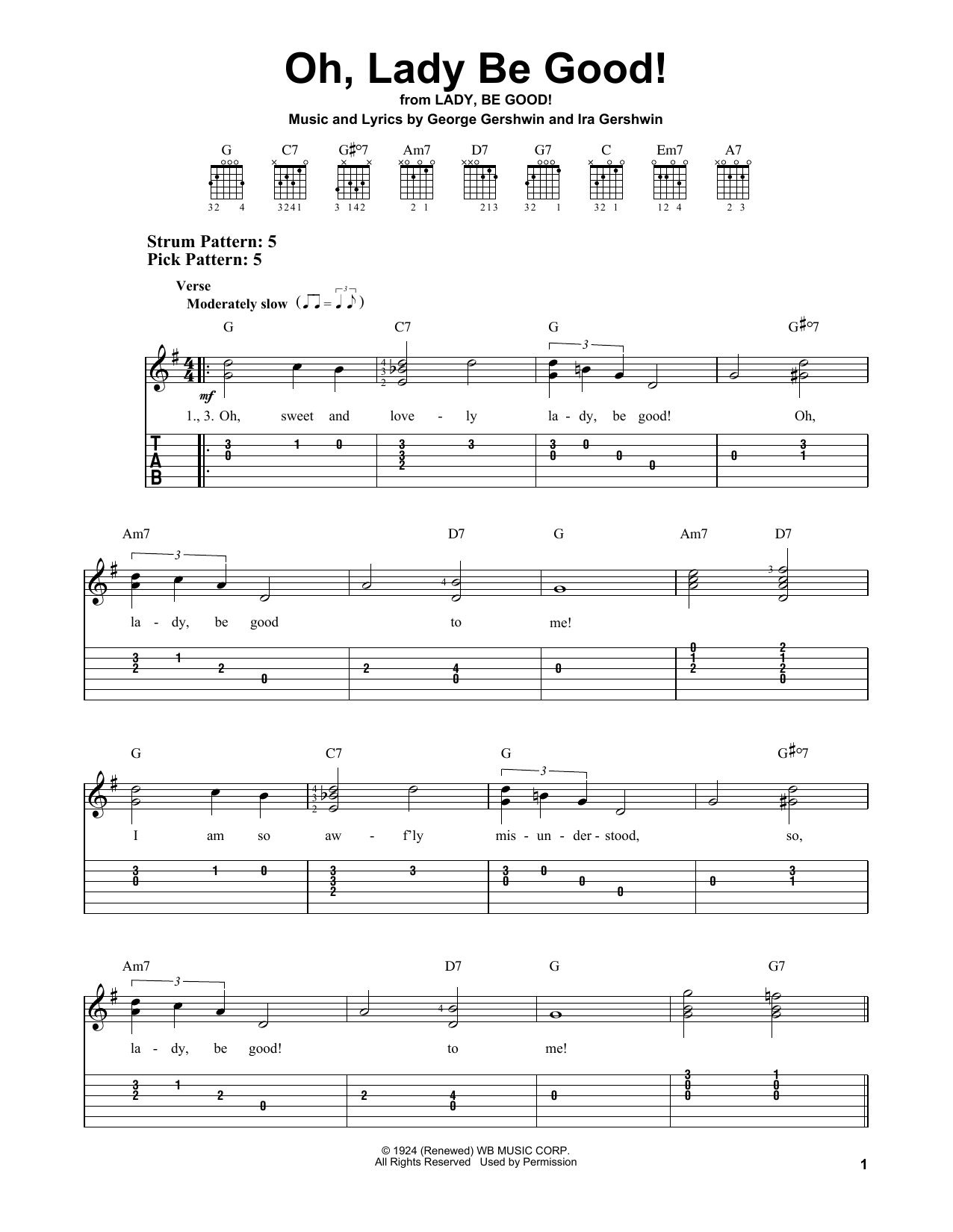 Produktbild zu: Oh, Lady Be Good!
