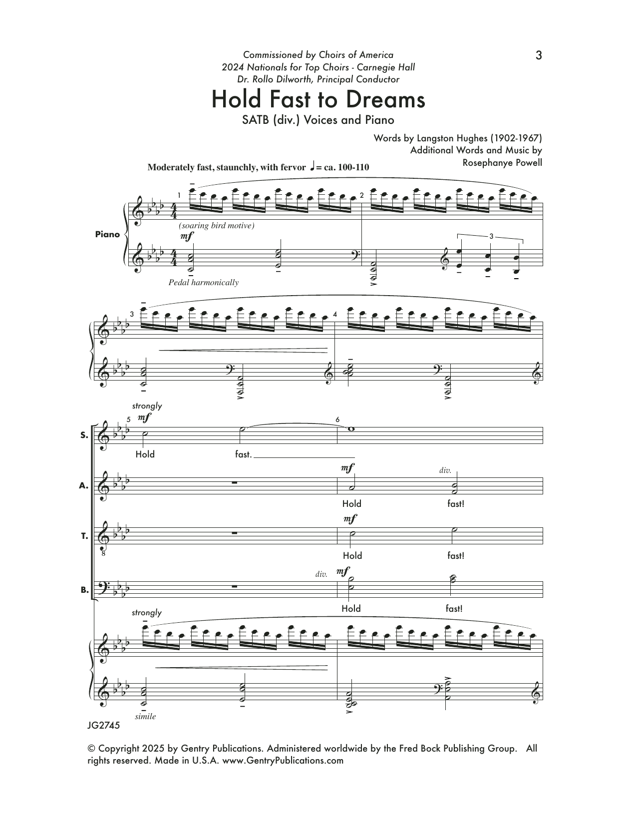 Produktbild zu: Hold Fast to Dreams