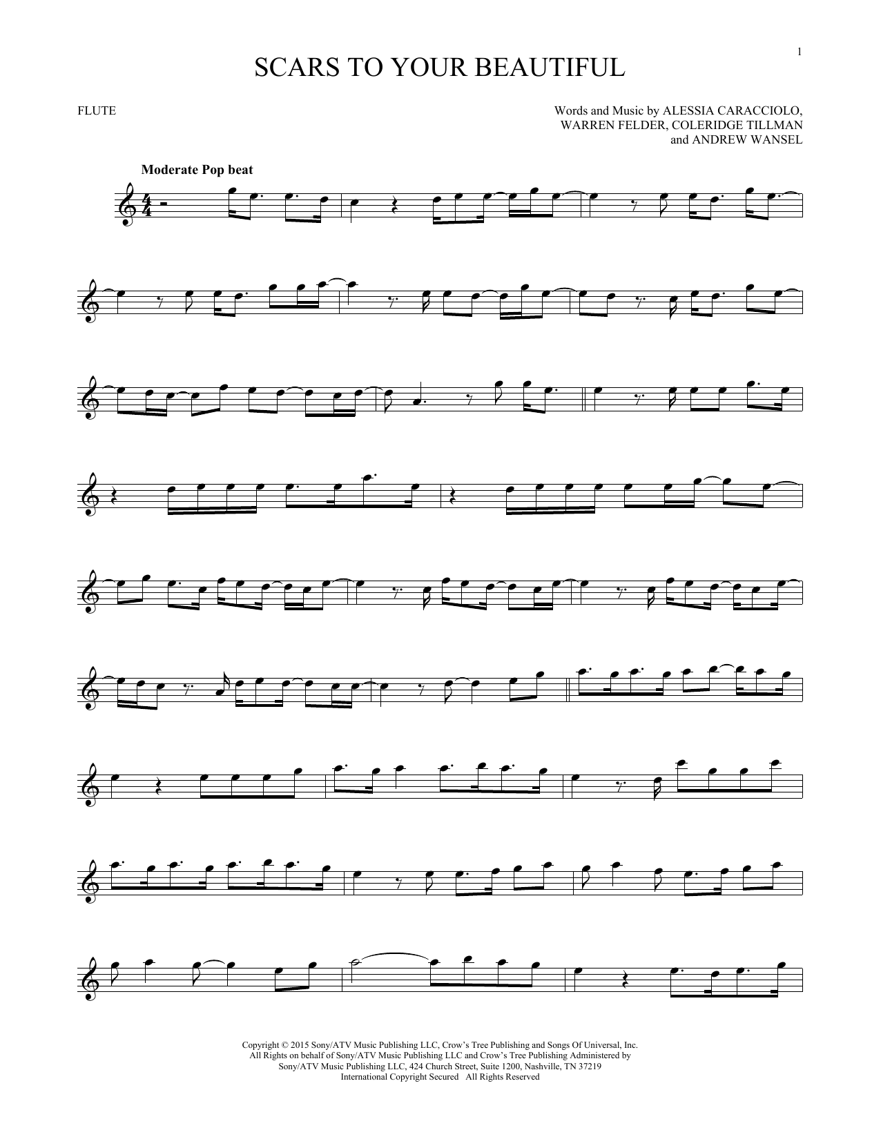 Product gallery: Page 1 of 1 Scars To Your Beautiful, Alessia Cara