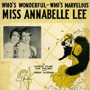 cover: Miss Annabelle Lee (Who's Wonderful, Who's Marvellous?), Sidney Clare