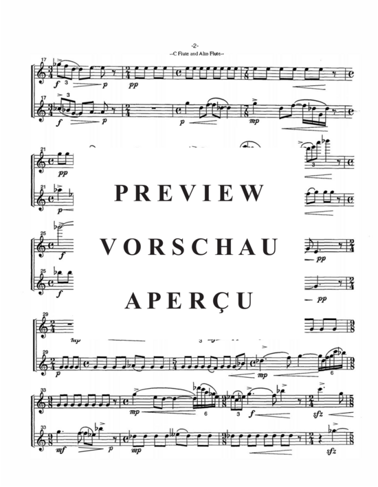 Product gallery: Page 17 of 21 Sirens , , (flute and alto flute/flute)