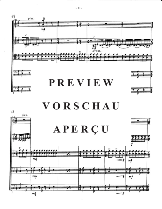 Produktgalerie: Seite 11 von 21 Sinfonietta , , (Streichquintett: 2 Geigen, Bratsche, Cello und Kontrabass)