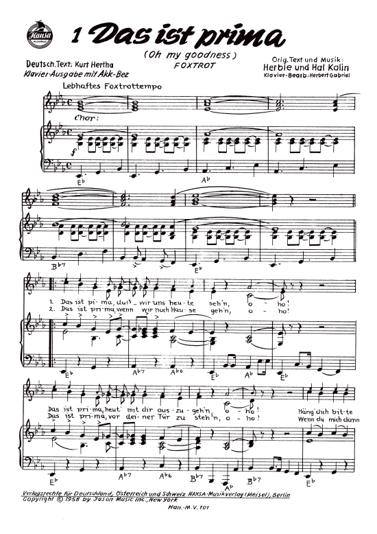 Produktbild zu: Das ist prima (Oh! My Goodness)Die James Brothers