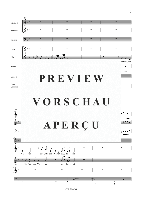 gallery: Vom Himmel hoch - Englischer Lobgesang, , (Doppelchor, Soli, 3 Violinen, 2 Trombonen, Violone und BC)