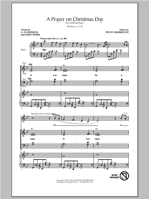 Product gallery: Page 1 of 1 A Prayer On Christmas Day, Penny Rodriguez