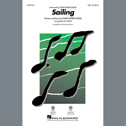 cover: Sailing (arr. Ed Lojeski), Christopher Cross, Chor
