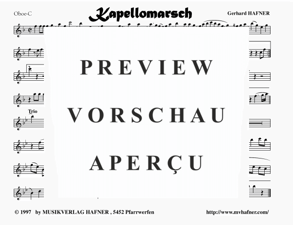 gallery: Kapellomarsch, , (large wind orchestra)