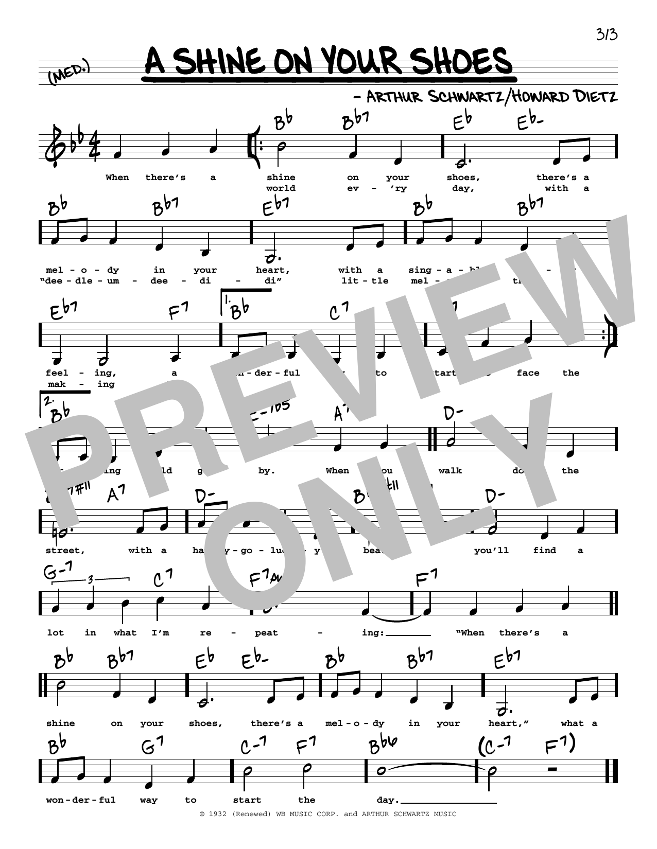 Produktbild zu: A Shine On Your Shoes (Low Voice)