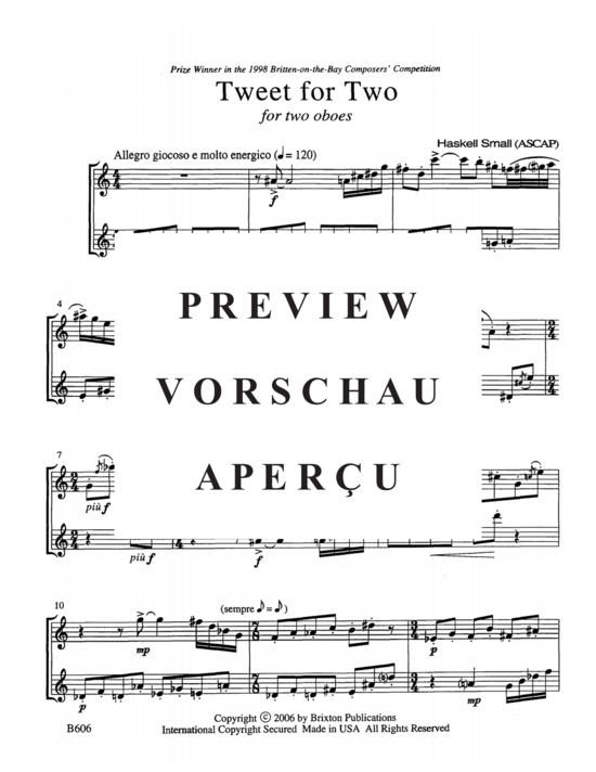 Produktgalerie: Seite 5 von 20 Tweet for Two , , Oboenduett